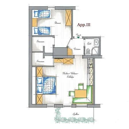 Roeck Iii Iv Appartement *